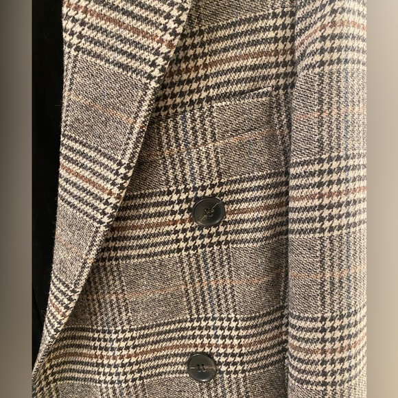 All Saints Astrid Check Blazer - Picture 8 of 9